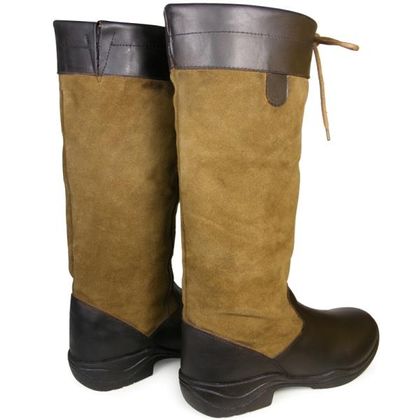 Mens Leather Long Riding Boots